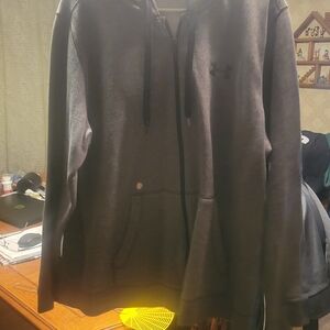 Under Armour Men's Charcoal Full-Zip Hoodie